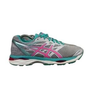 Asics Shoes Womens 10 Athletic Sneaker Gel Cumulus 18 Running Trainer Grey Sport